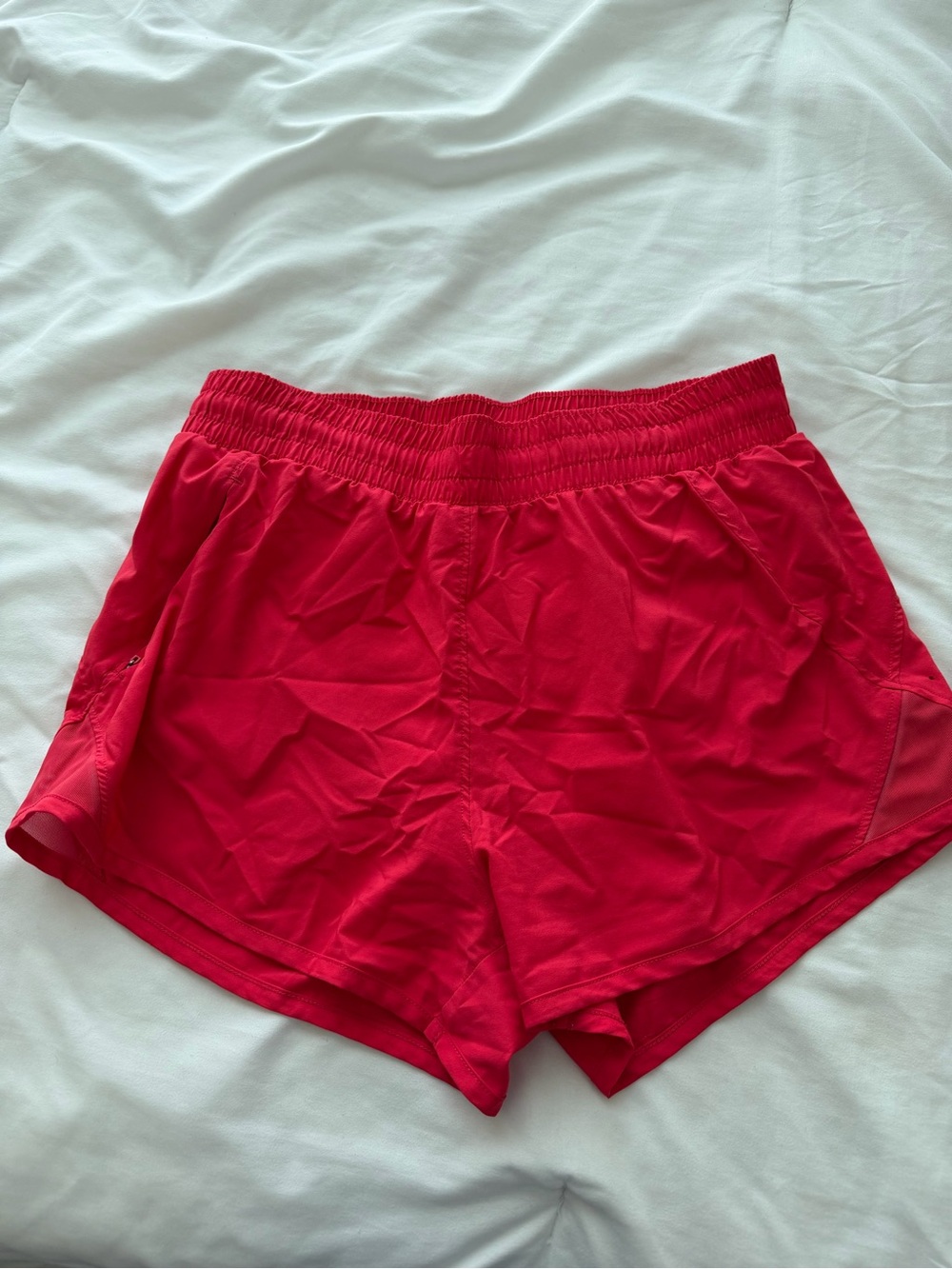 all in motion Bright Red Women’s Athletic Shorts